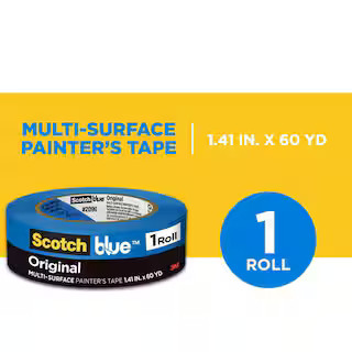 ScotchBlue 1.41 in. x 60 yds. Original Multi-Surface Painter's Tape | The Home Depot