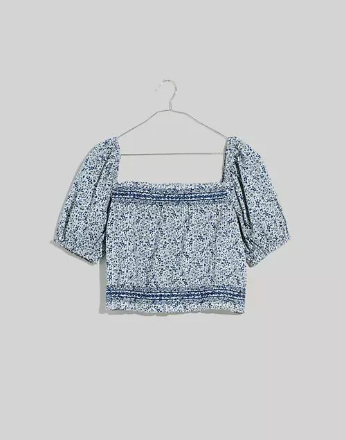 Jeanette Top in Florentine Floral | Madewell