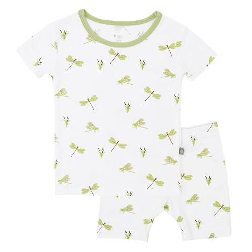 KYTE BABY Toddler Short Sleeve Pajama Set - Pjs for Toddlers Made of Soft Rayon Made From Bamboo Material, (2T, Dragonfly) | Amazon (US)