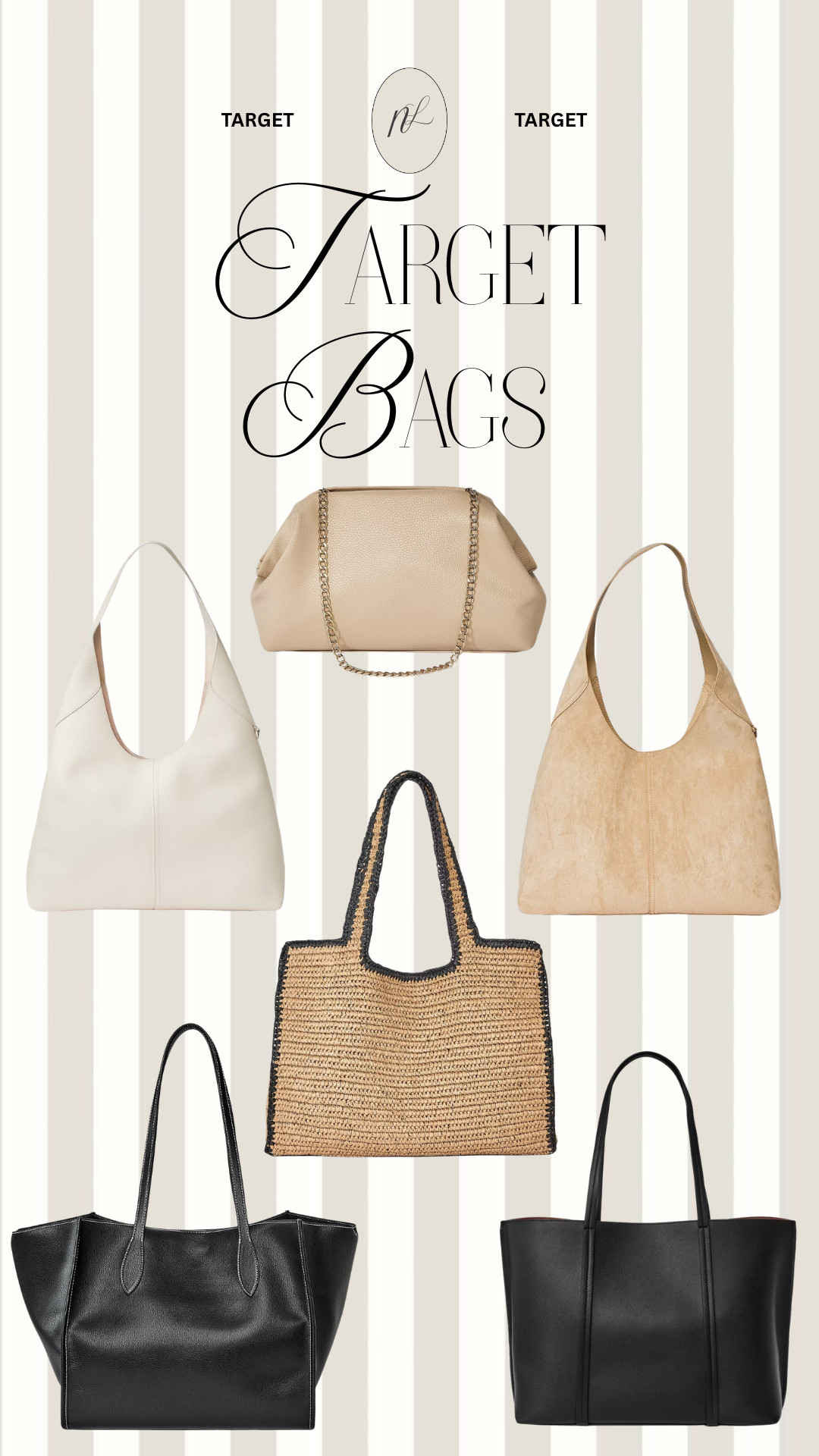 Target spring bag and totes. Minimal and every-day pieces.  

 

#LTKootd #LTKSeasonal #LTKU