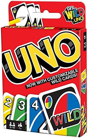 Mattel Games UNO Card Game Customizable with Wild Cards | Amazon (US)