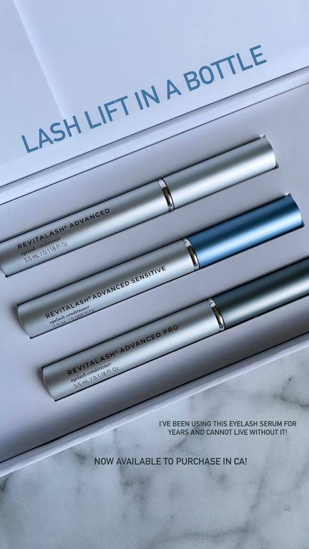 The #1 question I always get asked is what serum I use for my lashes…I have been using RevitaLash Advanced Eyelash Serum for years and it is a lash lift in a bottle! 🪄 Known for their best-selling lash & brow serums, formulated to improve the overall appearance of your natural lashes and brows and they even have the same products for your hair. Their products have totally transformed my lashes and brows and my hair! You can finally purchase RevitaLash Advanced Eyelash Serum in California again!!! 🎉
 
If you have sensitive eyes, don’t worry! RevitaLash Cosmetics also has an Advanced Sensitive eyelash conditioner for you too.
 
It’s easy to use! You apply one swipe above you’re your lash line once a day consistently for optimal results.
 
Eyelash serum, brow serum, beauty products, hair products, RevitaLash Cosmetics, The Stylizt 



#LTKFindsUnder100 #LTKBeauty #LTKStyleTip