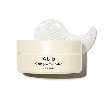 Abib Collagen Eye Patch Jericho Rose Jelly 60 Patches, Korean Under Eye Patches for Puffy Eyes an... | Amazon (US)