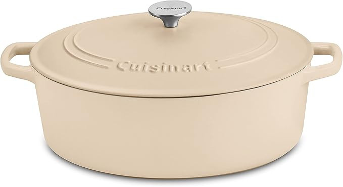 Cuisinart 7 Qt. Oval Casserole, Tan | Amazon (US)