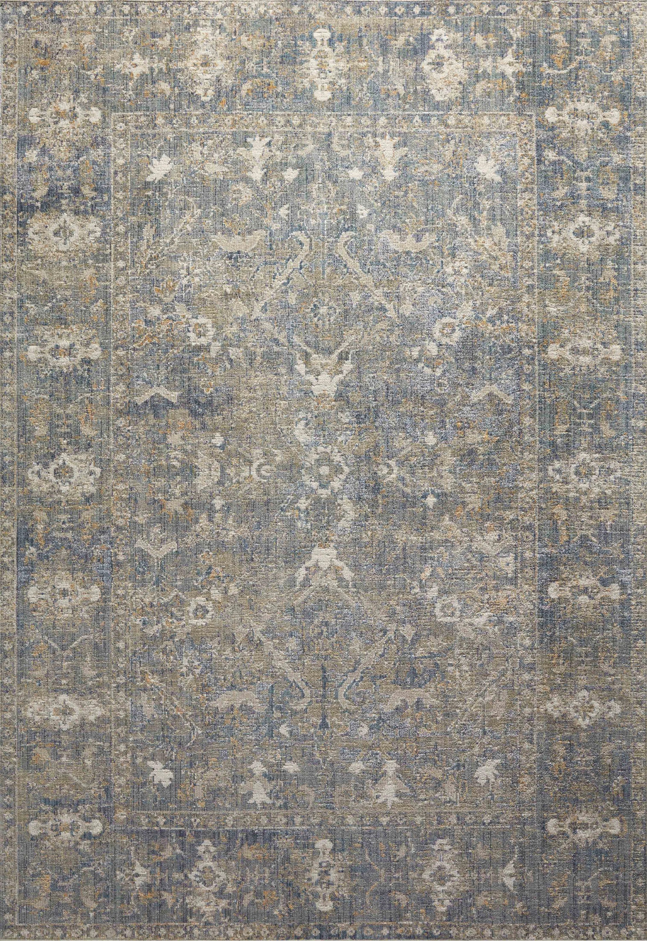 Rosemarie Oriental Sand/Lagoon Area Rug | Wayfair North America