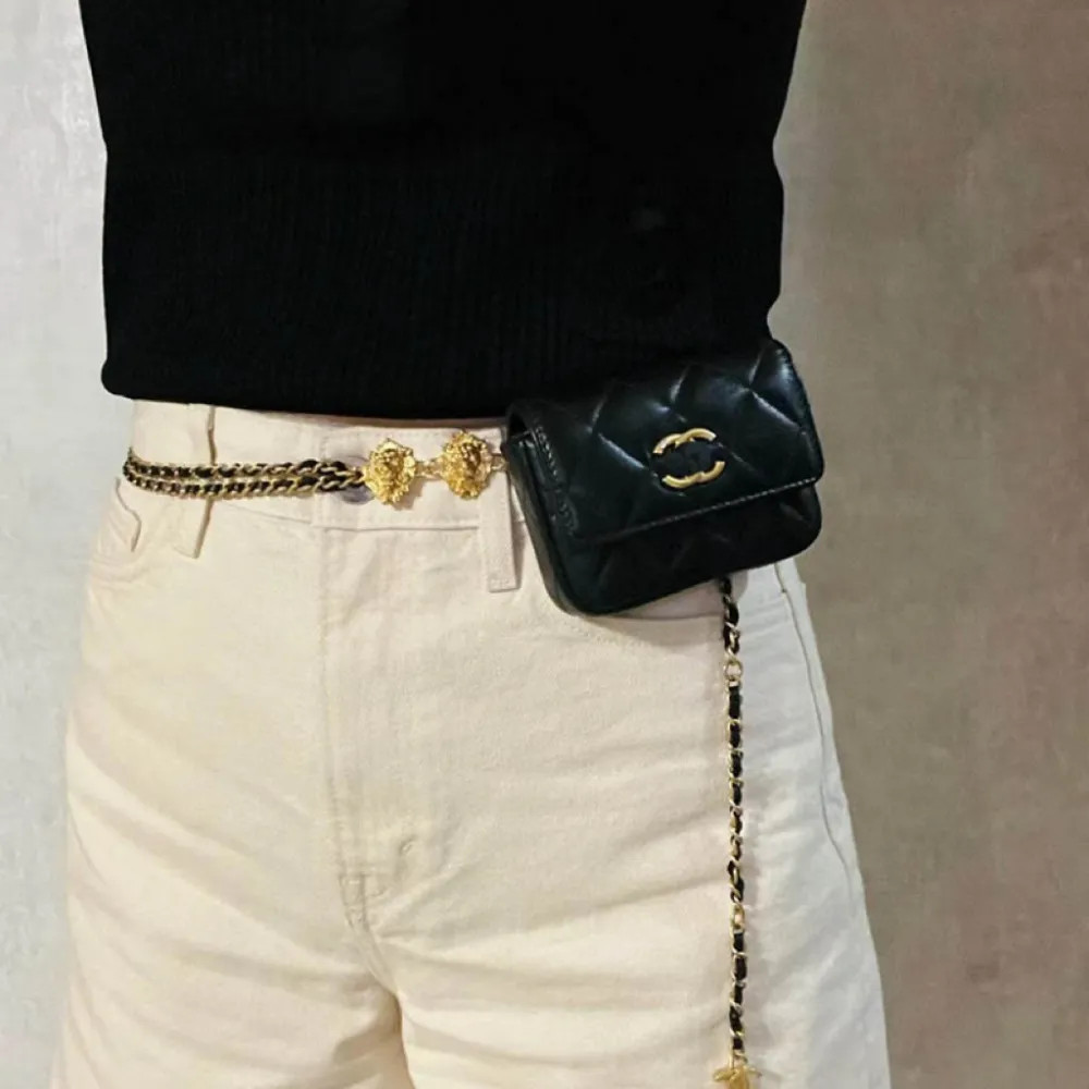 Woman Mini Waist Bag belt bag designer fashion Lady bumbag phone black Color 2 Style classic Desi... | DHGate