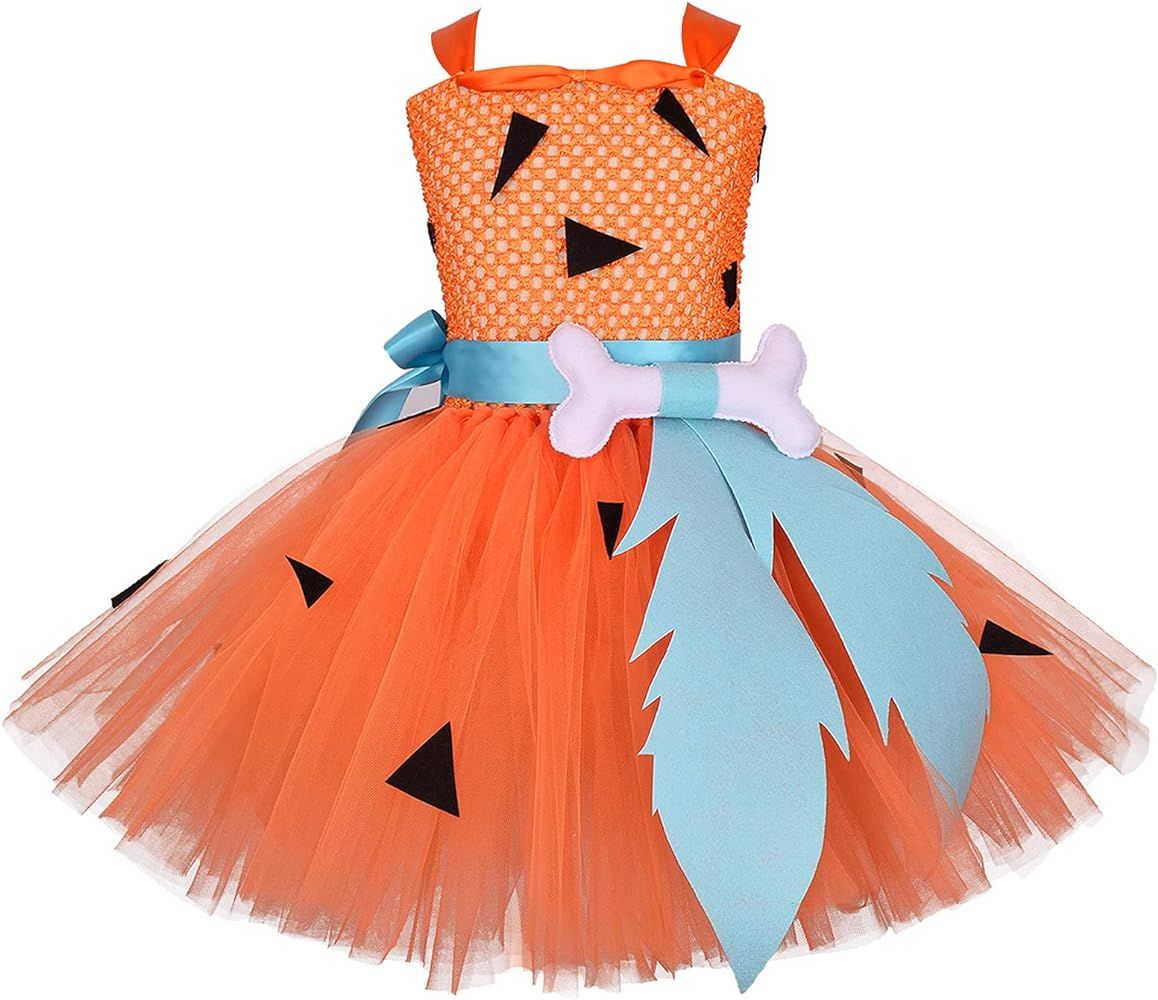 Baby Girls Pebbles Cowgirl Mermaid Tutu Role Play Fancy Princess Costume Dresses for Halloween Bi... | Amazon (US)