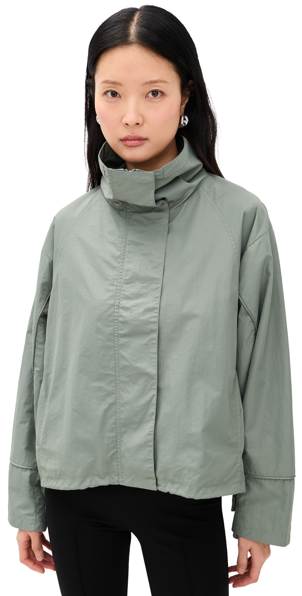 Lioness Shoreline Windbreaker Silver L | Shopbop