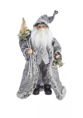 Kurt S. Adler 18 Inch Kringle Klaus Silver Santa | Belk