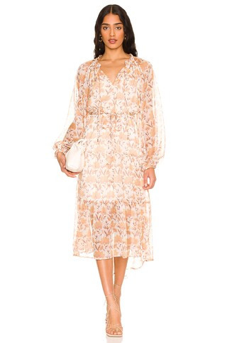 MINKPINK Moyne Midi Dress in Multi from Revolve.com | Revolve Clothing (Global)