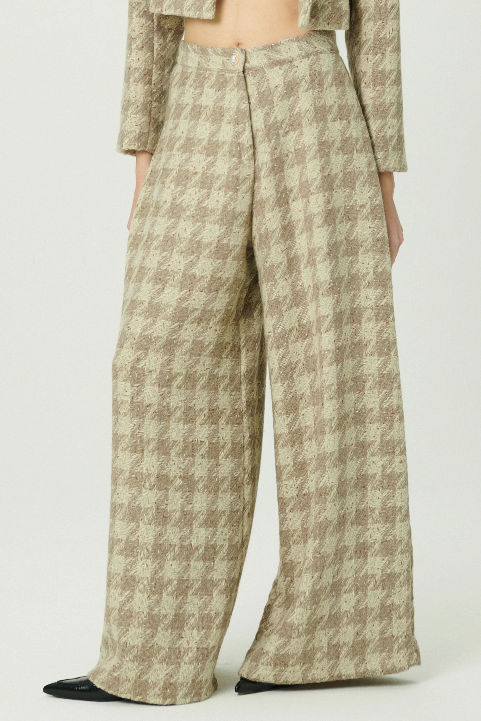 Milla Tweed Wide Leg Pants | Storets (Global)