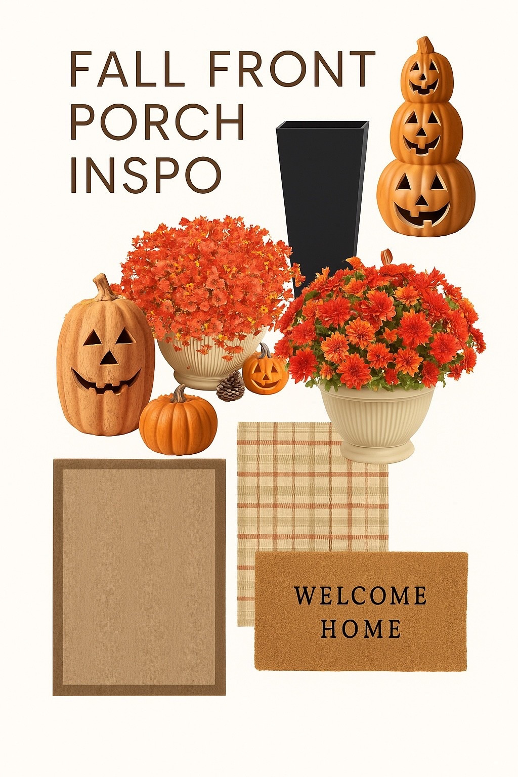 Fall front porch refresh 🍂 Layered rugs, cozy textures, faux mums, and pumpkins are my go-to for creating a welcoming vibe this season. Everything linked for an easy autumn setup! #fallfrontporch #porchdecor #amazonhome #targetfinds #outdoordecor

#fallfrontporch #fallporchdecor #porchinspo #fallhomedecor #amazonhome #targetstyle #ltkhome #ltkfall #ltkseasonal #cozyhome #pumpkindecor #mums #layeredrugs