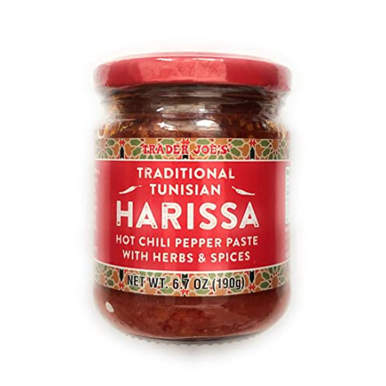 Trader Joe’s Traditional Tunisian Harissa Hot Chili Pepper Paste With Herbs & Spices, 6 oz Jar ... | Walmart (US)