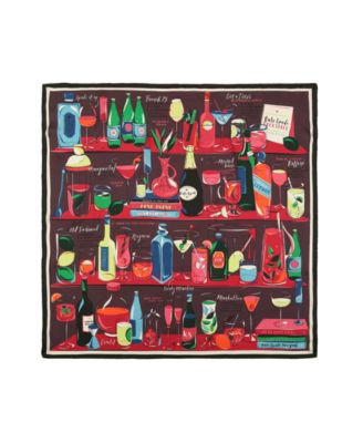 Women's Cocktail Party Silk Square Scarf | Macy's