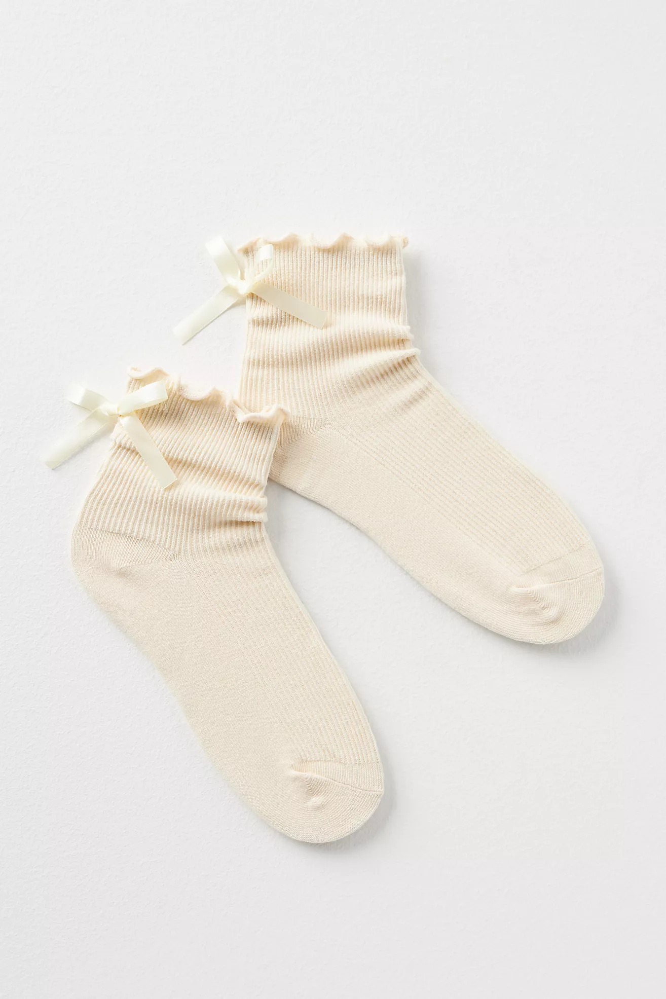 Casa Clara Alicia Bow Socks | Anthropologie (US)