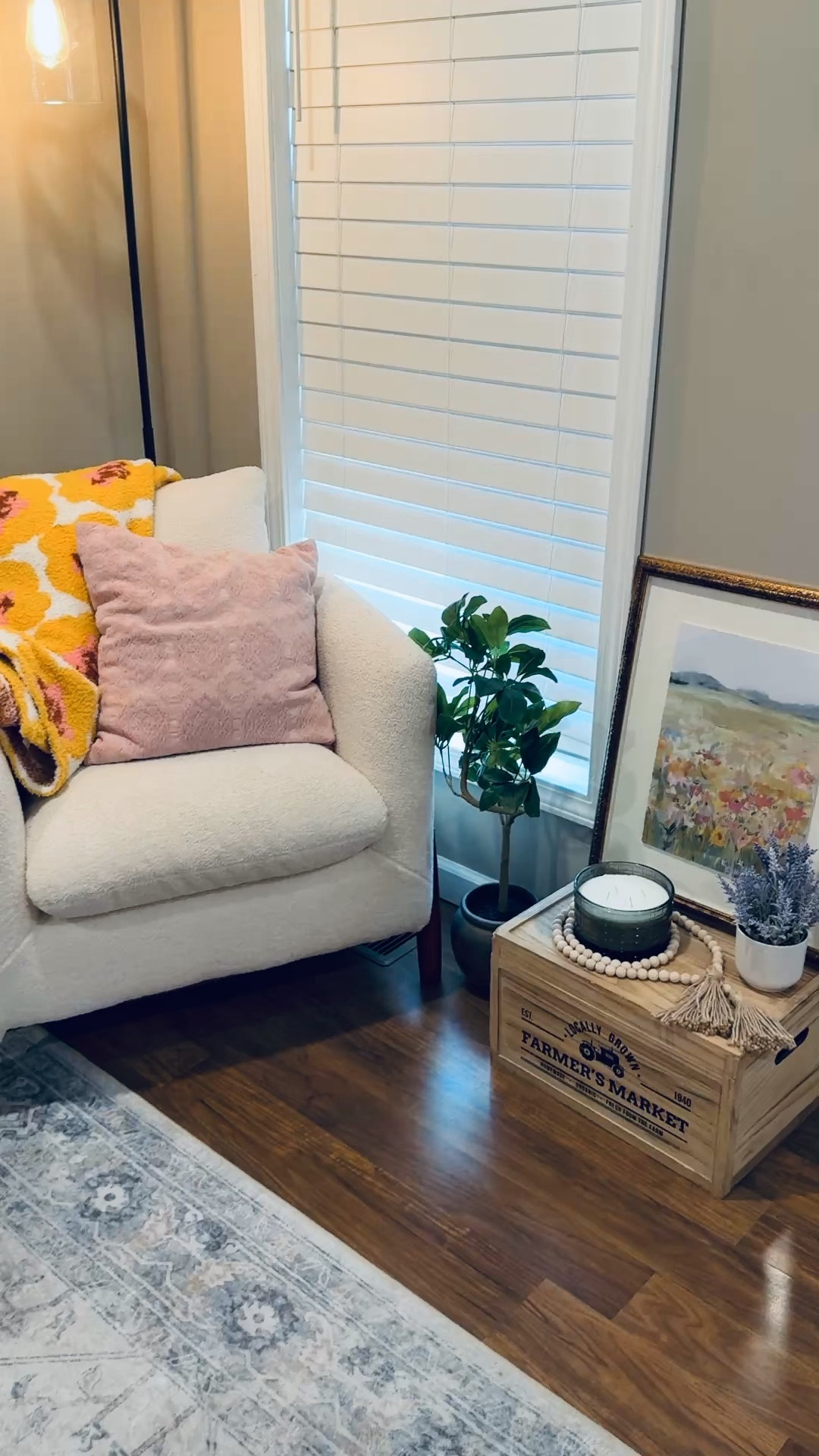 Cute little mini tree from Target. 

 