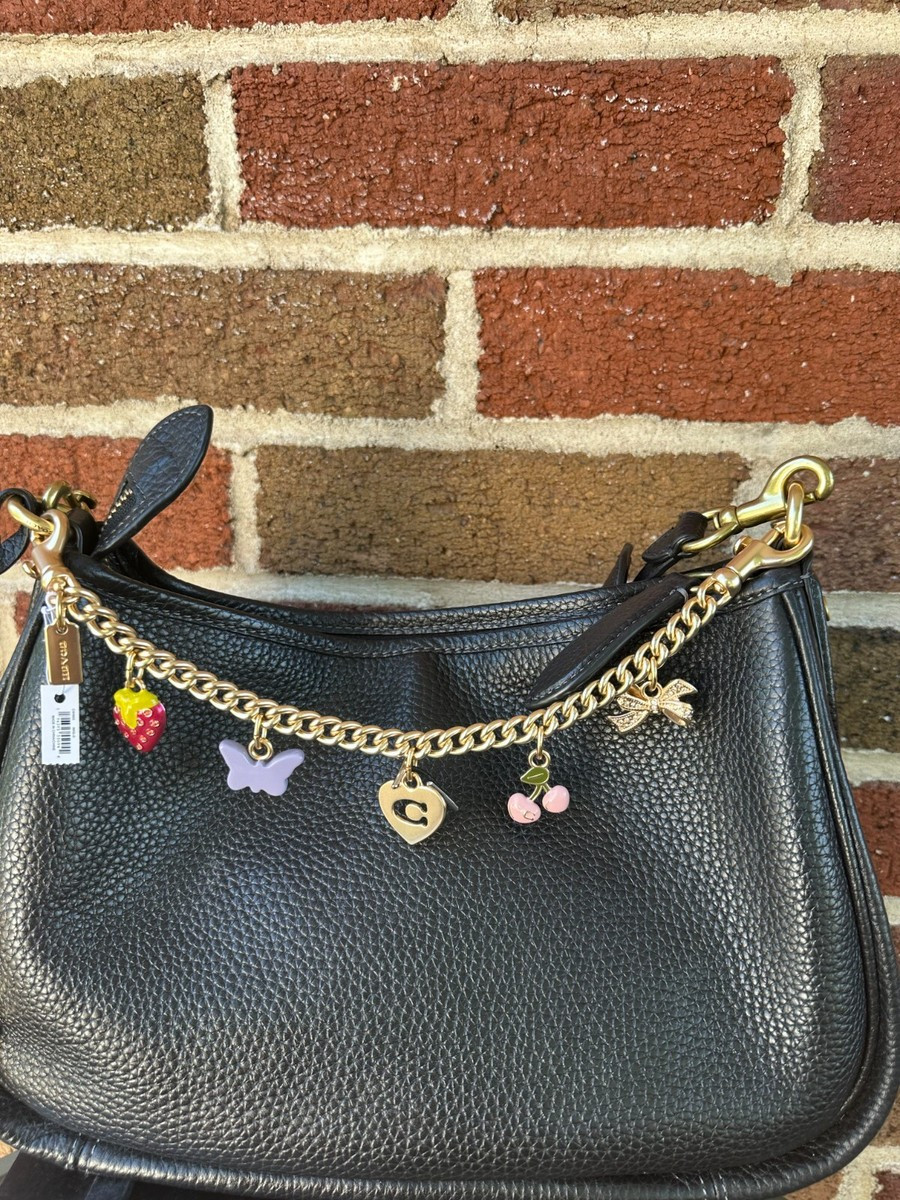 BN Coach Motif Extension swagger Chain with Charms Gold  Limited | eBay | eBay US