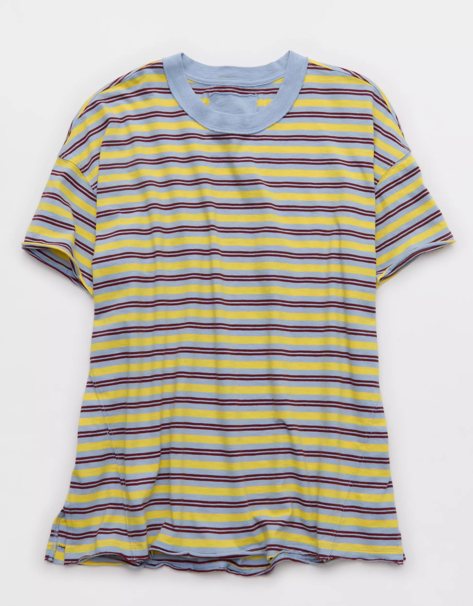 Aerie Oversized Crew Boyfriend T-Shirt | American Eagle Outfitters (US & CA)