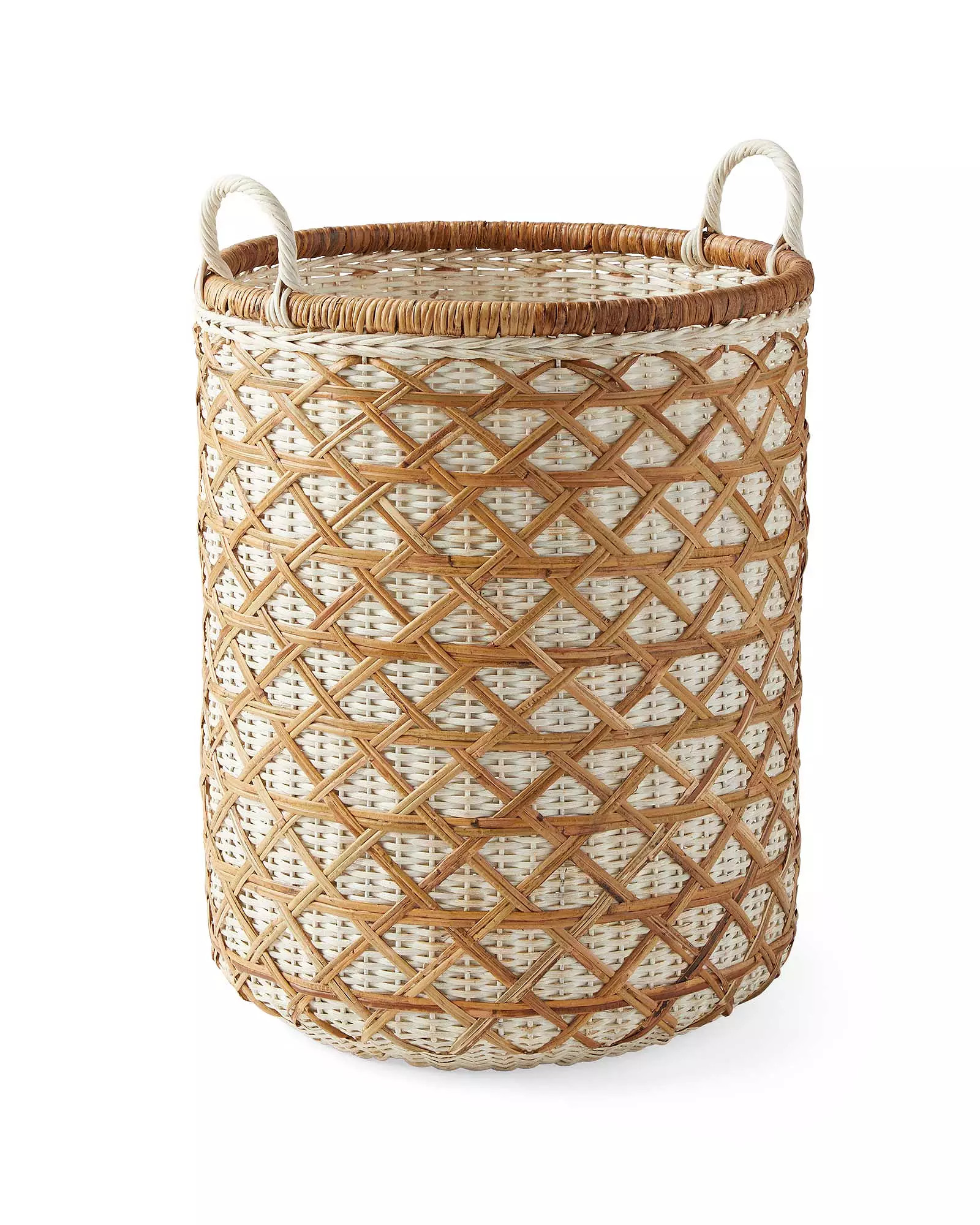 Sag Harbor Rattan Basket - Tall | Serena and Lily
