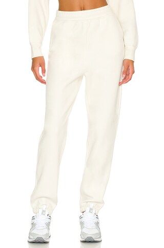 Beyond Yoga WFH Fleece Sweatpant in Vintage White from Revolve.com | Revolve Clothing (Global)