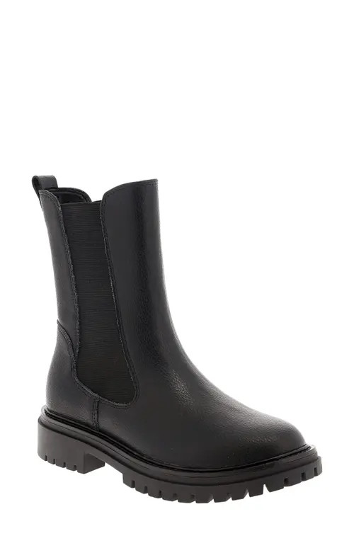MIA Fala Water Resistant Chelsea Boot in Black at Nordstrom, Size 8.5 | Nordstrom