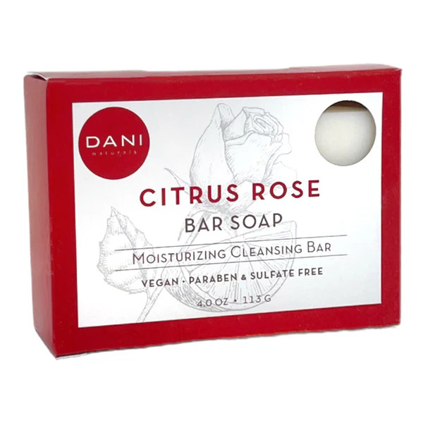 4oz Bar Soap Citrus Rose | DANI Naturals