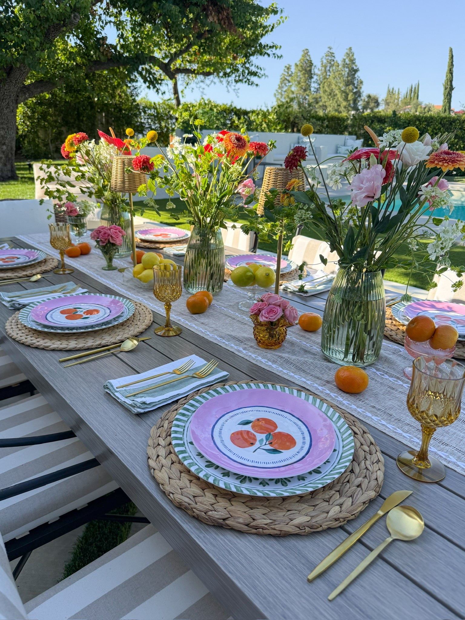 The perfect outdoor hosting set up! 🥂

#LTKHome #LTKSeasonal #LTKvlog