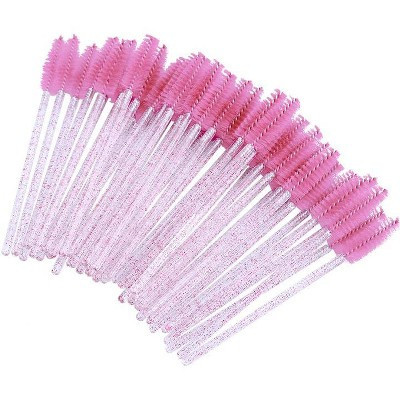 VEYES 150Pcs Disposable Eyelash Mascara Brushes for Eye Lashes Extension Eyebrow and Makeup (Pink) | Target