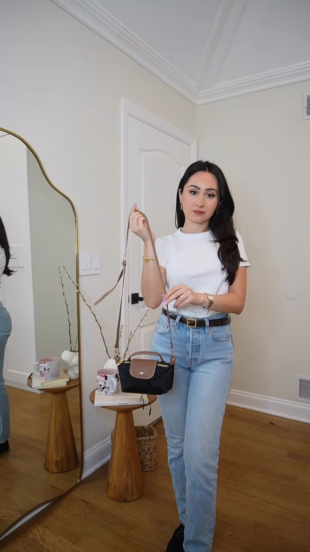 Scarf hack! Tie it to your bag handle for instant style :)

#LTKootd #LTKgrwm #LTKSaleAlert