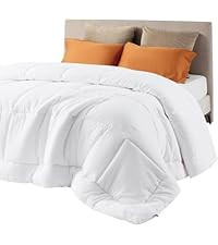 Bedsure White Duvet Cover Queen Size - 3 Pieces Prewashed Cotton-Like Polyester Extra Soft Beddin... | Amazon (US)