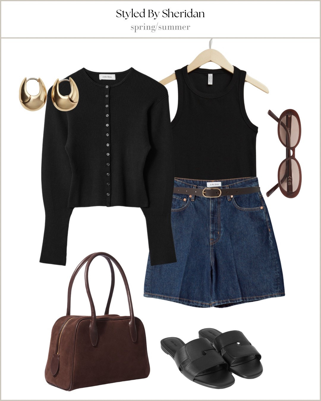 Denim shorts outfit idea for spring summer 

Shop 20% off this outfit now 

#LTKspring #LTKsummer #LTKstyletip