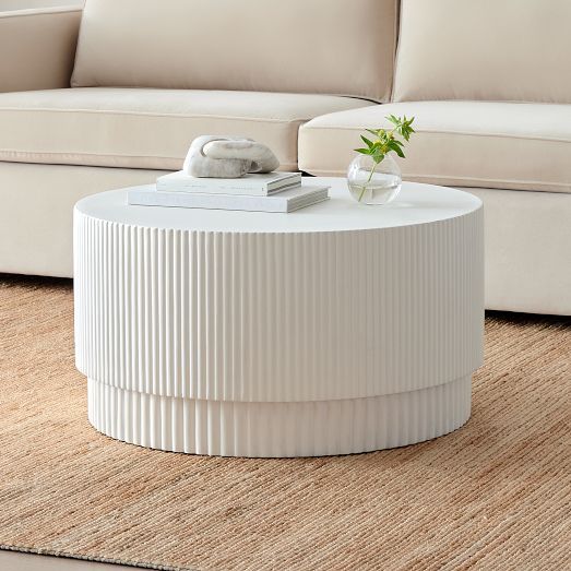 Fluted Coffee Table (32") | West Elm (US)