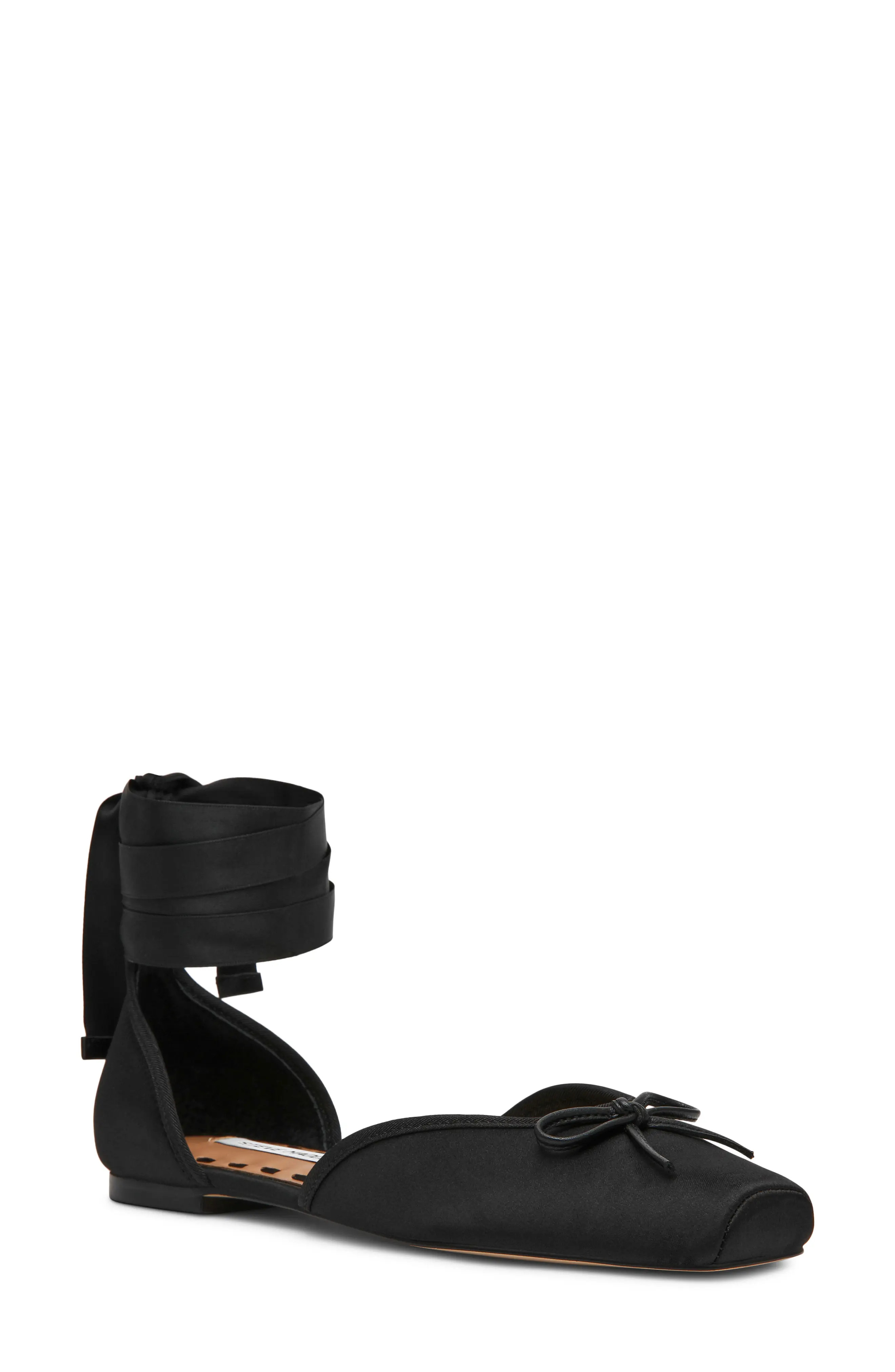 Leonora Ankle Wrap Flat (Women) | Nordstrom | Nordstrom