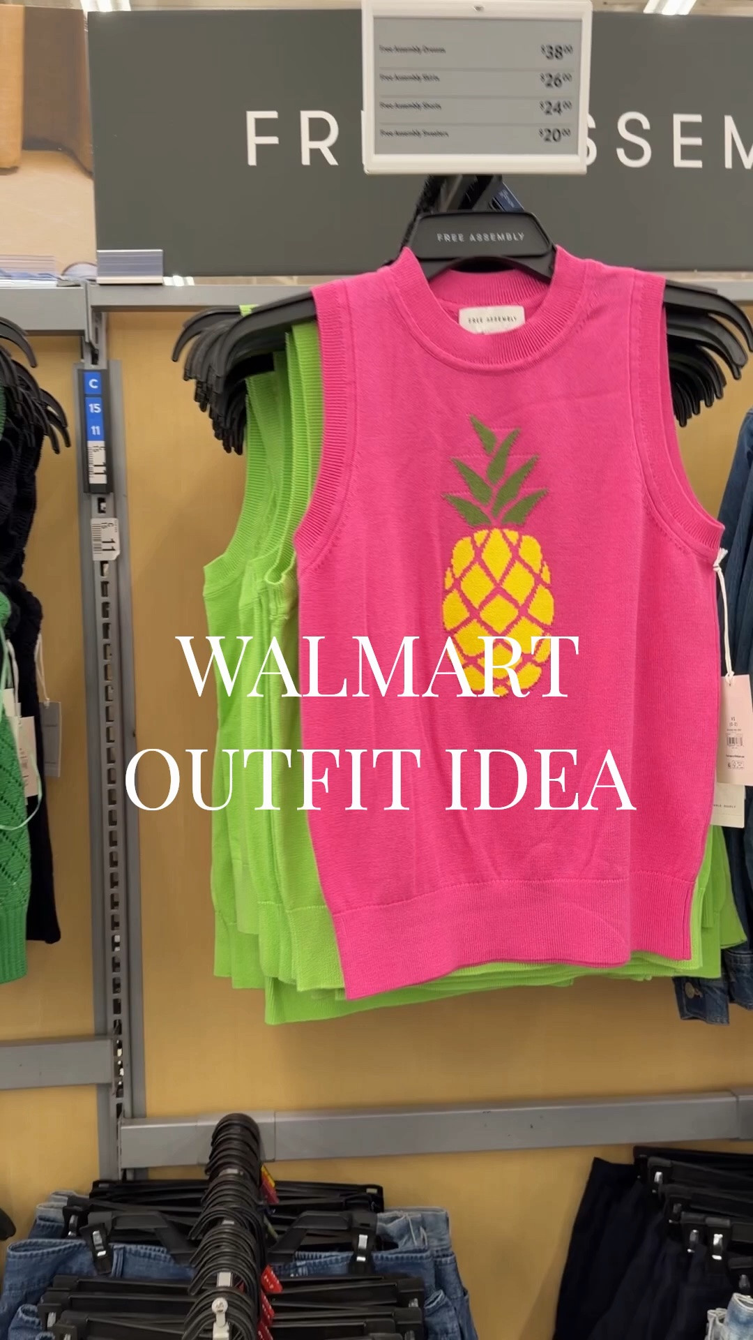 Walmart summer outfit idea with this knit shell and patch pocket shorts. I’m between a small and medium in this brand and would take a medium in each. #walmartfashion

#LTKOver40