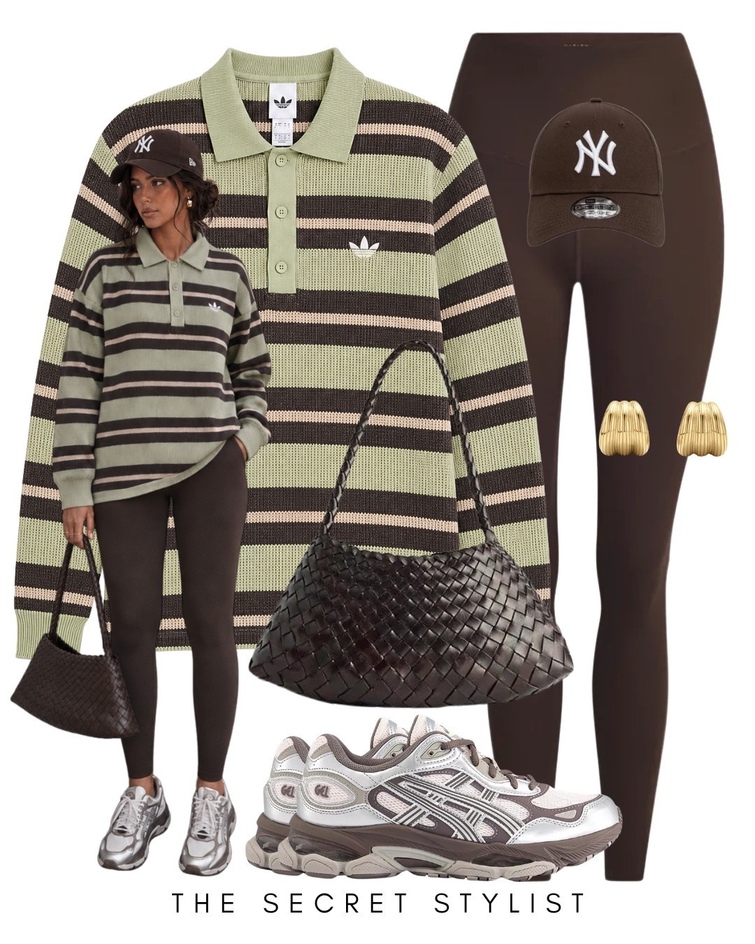 Adidas polo knit top sweater jumper  
Brown leggings
Casual autumn outfit idea
How to wear
Asics

@adidas

#LTKautumn #LTKstyletip #LTKuk #LTKuk #LTKautumn #LTKstyletip