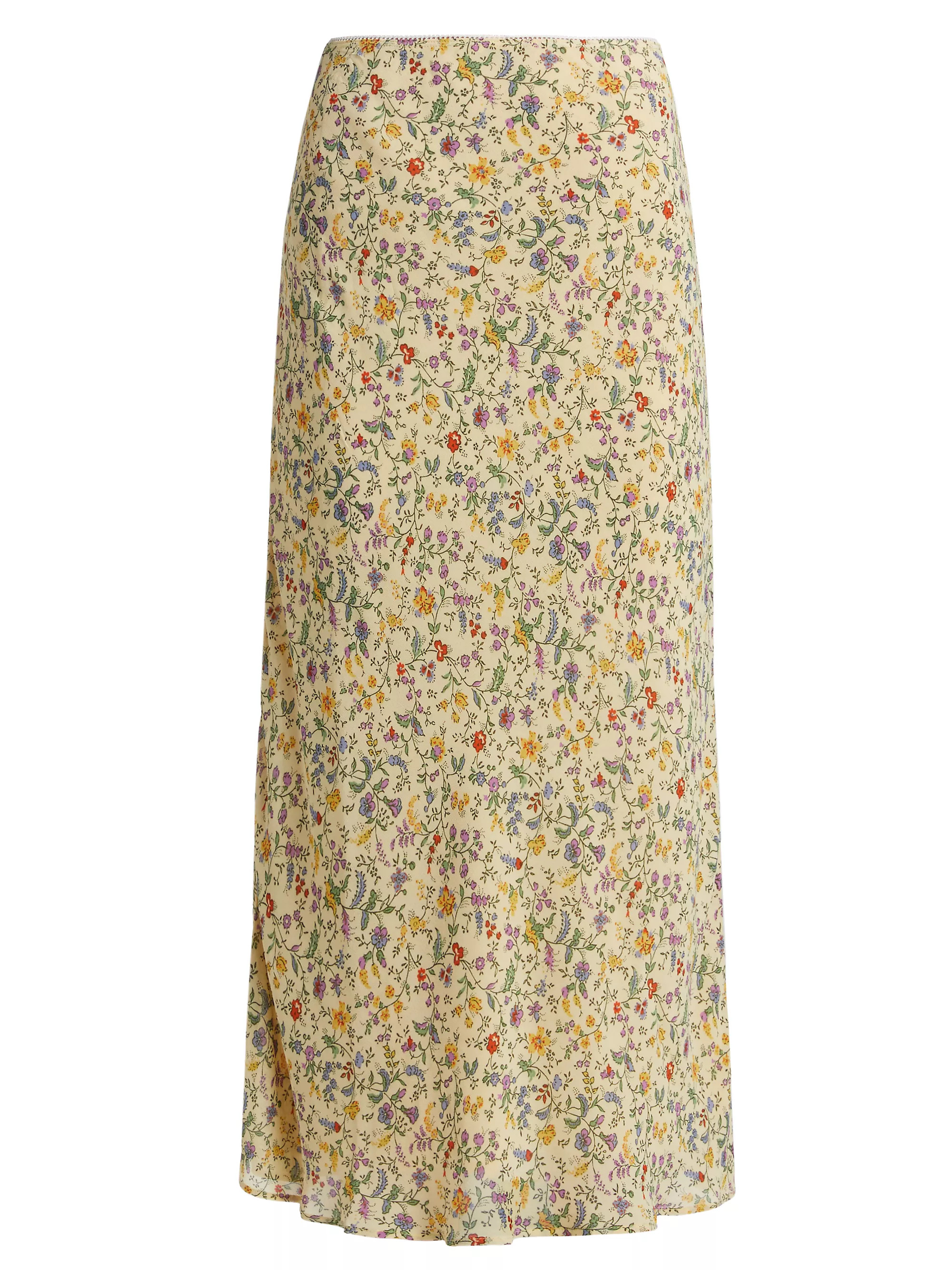 Layla Floral Midi-Skirt | Saks Fifth Avenue