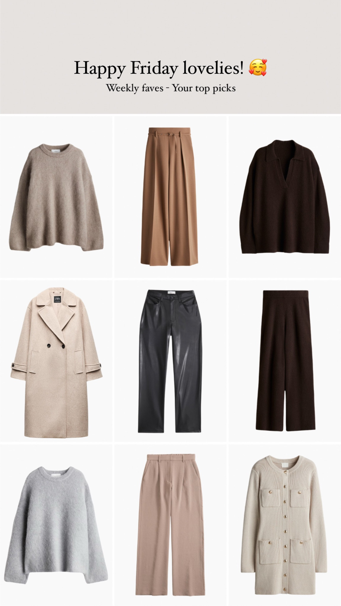 Your favourites this week! 🤍

#LTKspring #LTKeurope #LTKstyletip