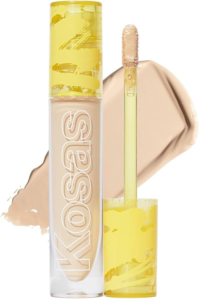 Kosas Revealer Concealer - Medium Coverage Makeup with Hyaluronic Acid, Conceals Dark Circles Und... | Amazon (US)
