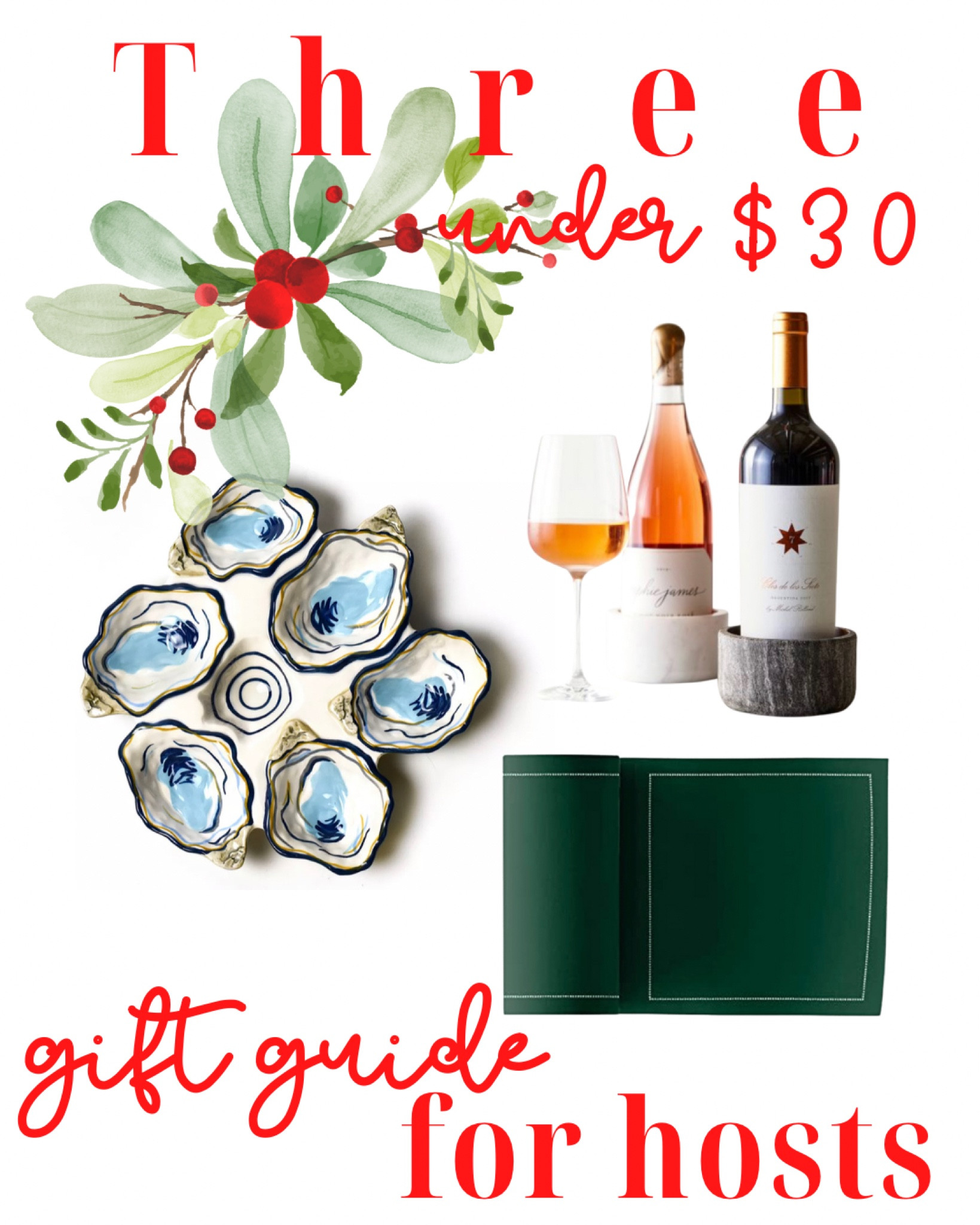 Hostess Gift Guide. Christmas Gift Guide. Under $30  

#LTKHoliday #LTKunder50 #LTKhome