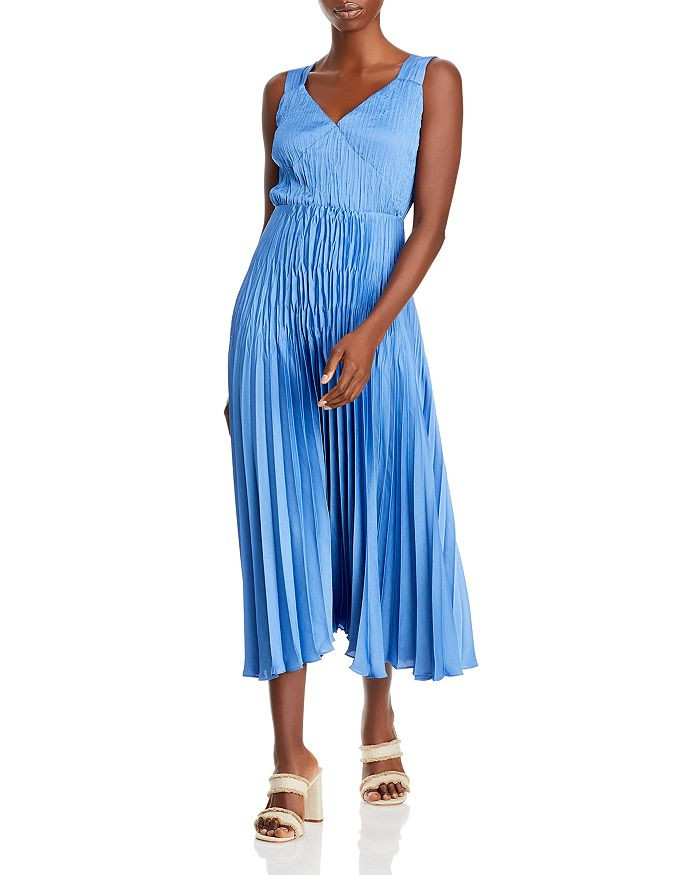 Vince Pleated Slip Dress Back to Results -  Women - Bloomingdale's | Bloomingdale's (US)
