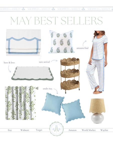 May best sellers! 

Grandmillennial, grandmillennial decor, look for less, designer look, stripe pajamas, scallop pillows, custom curtains, Amazon home, Amazon finds

#LTKStyleTip #LTKHome