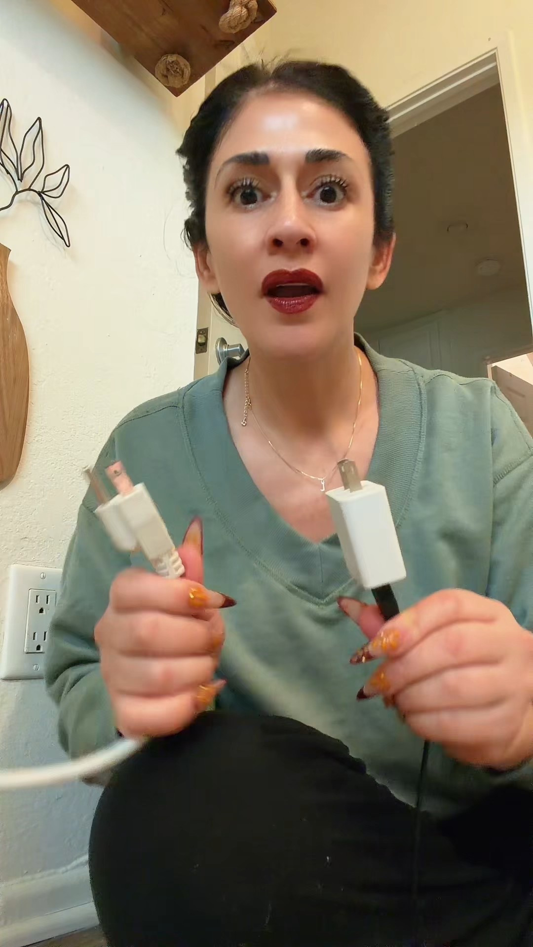 Sleek socket outlet extender/concealer is a home must have! If your outlets are hard to reach or your plugs prevent you from sticking furniture up against the wall, you need this ￼

#LTKHome #LTKSaleAlert