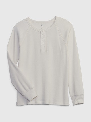 Kids Waffle Henley T-Shirt | Gap (US)