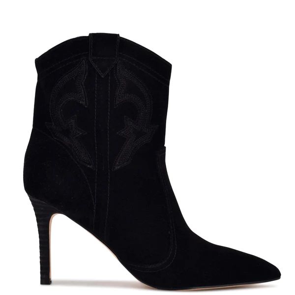 Flows Western Heeled Booties | Nine West (US)