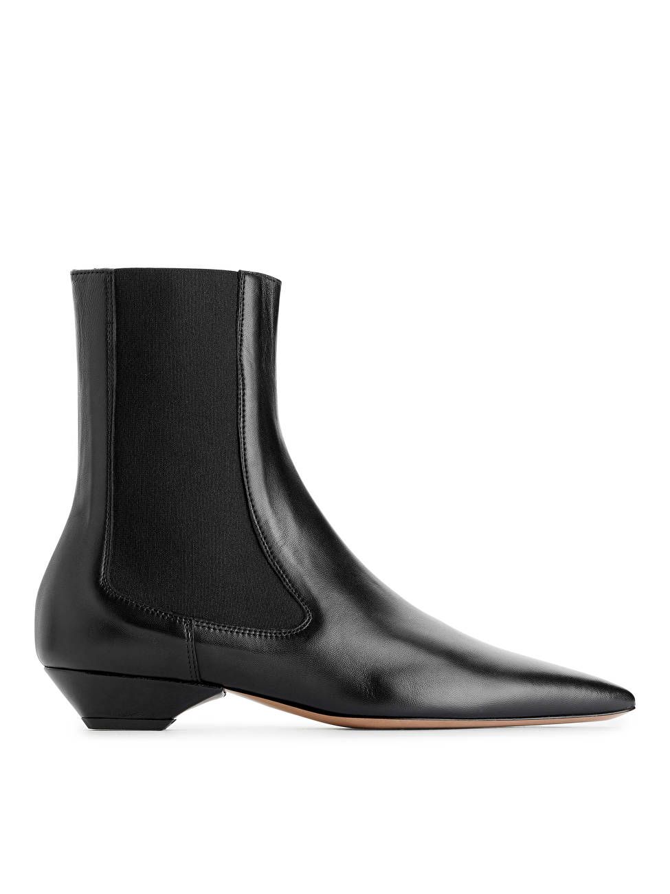 Pointy Leather Boot | ARKET (EU)