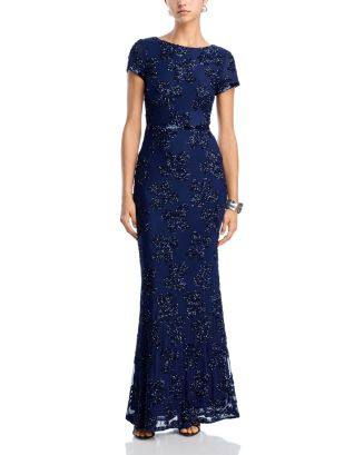 AQUA Sequined Gown - Exclusive | Bloomingdale's Women Dresses Evening & Formal Gowns | Bloomingdale's (AU)