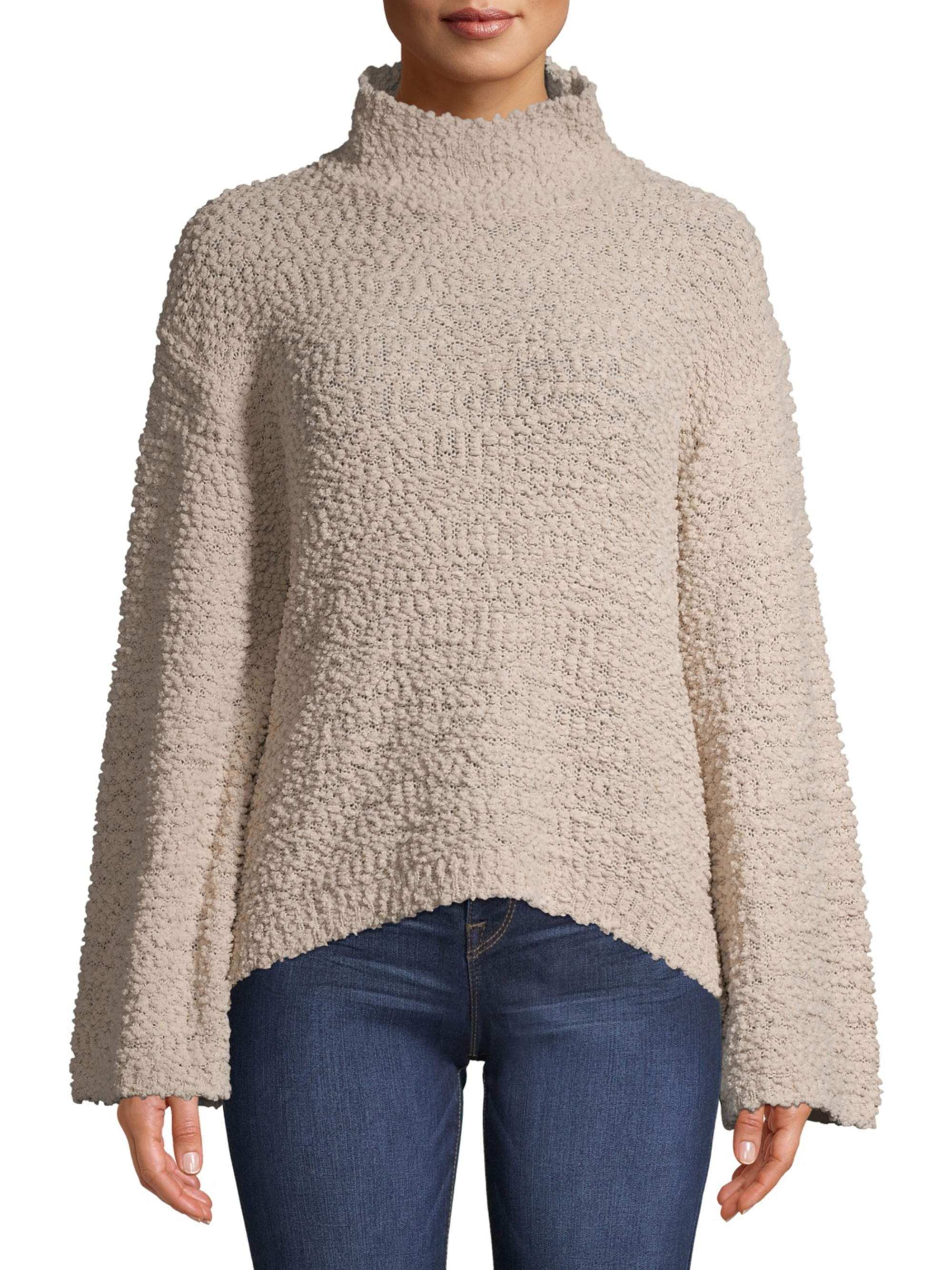 Dreamers by Debut - Dreamers by Debut Women's Lightweight Mock Neck Sweater - Walmart.com | Walmart (US)