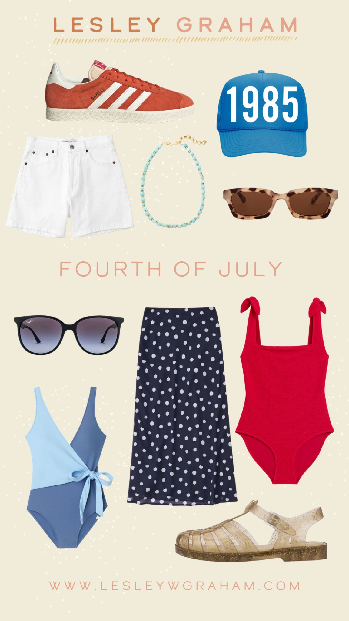 Fourth of July Favorites. Pool sunglasses. Ray ban sunglasses. Red swimsuit. Blue swimsuit. Fourth of July swimsuit. Red adidas. Red sneakers. Jelly sandals for women. 

#LTKswim #LTKGiftGuide #LTKshoecrush