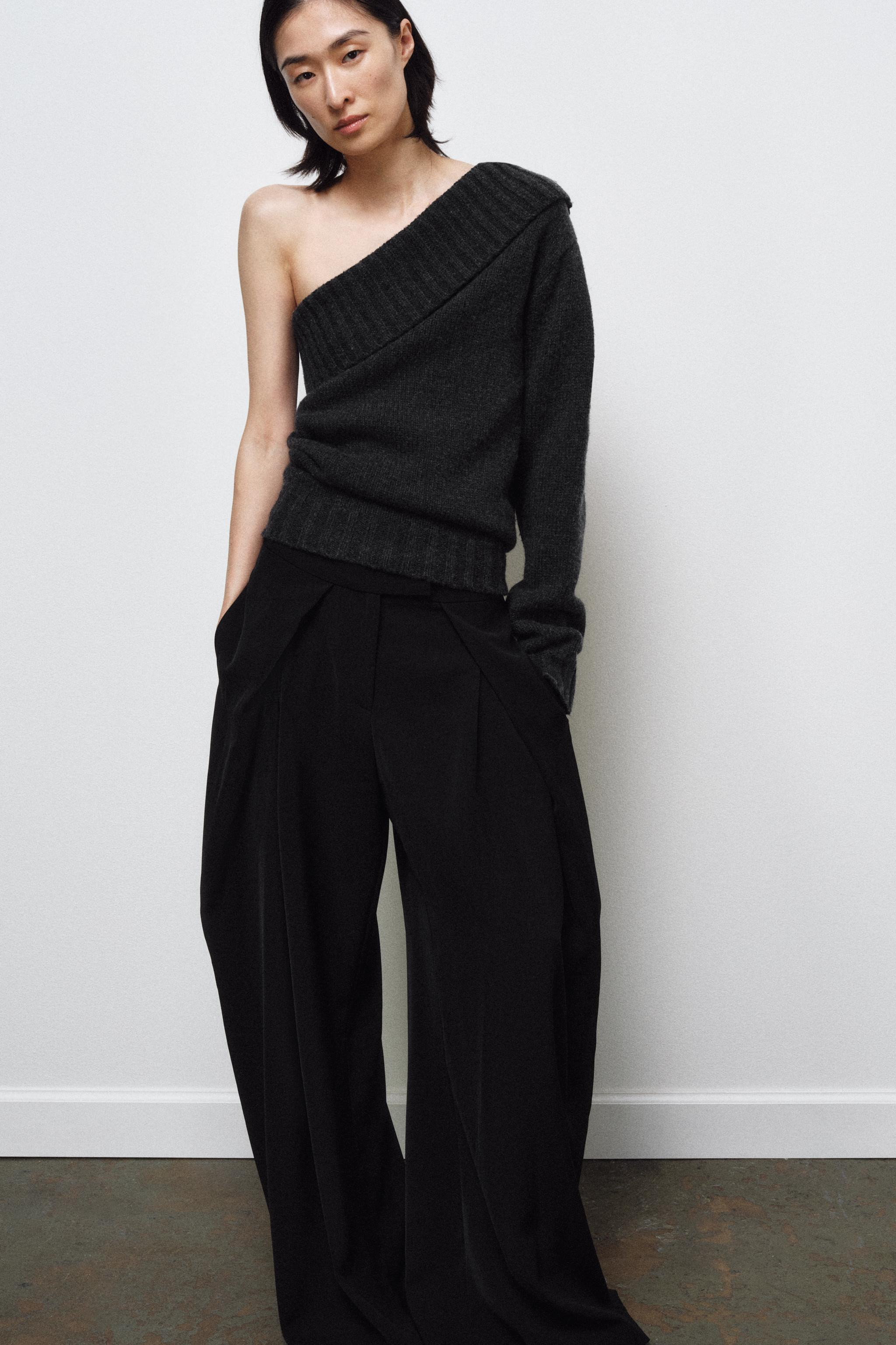 WIDE LEG PLEATED PANTS ZW COLLECTION | Zara US
