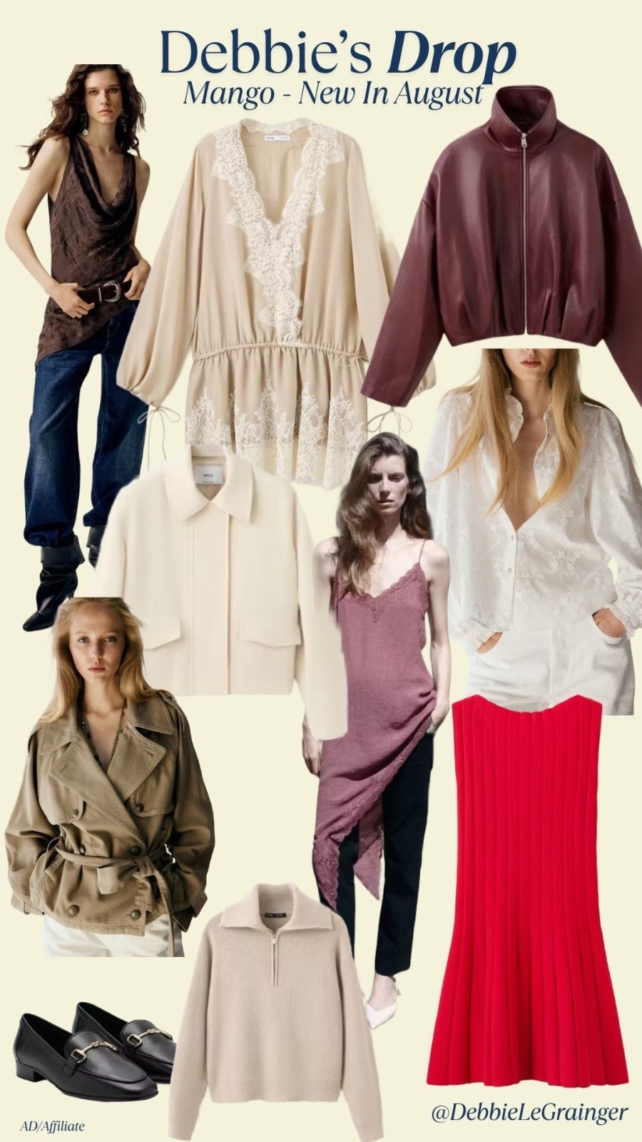 I sometimes struggle with Mango in store but online their selection is fantastic - I've scoured their new in section for the best items for this muggy weather!

#LTKuk #LTKsummer #LTKautumn